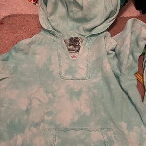 Senior Lopez Mexican Baja Hoodie Size L Drug Rug Hippie